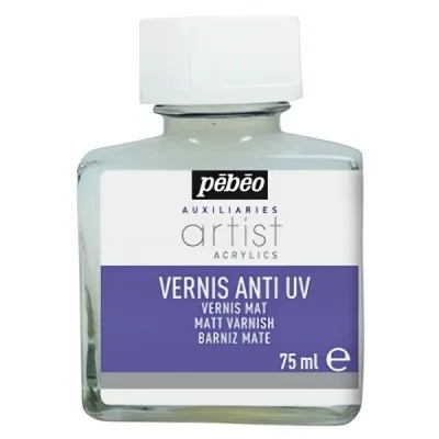 Matný lak vodou ředitelný pro akryl. barvy 75 ml