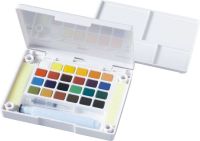Sada akvarelových barev s vodním štětcem Koi 24ks