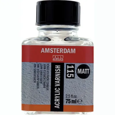 Lak matný pro akrylové bavy Amsterdam - 75ml