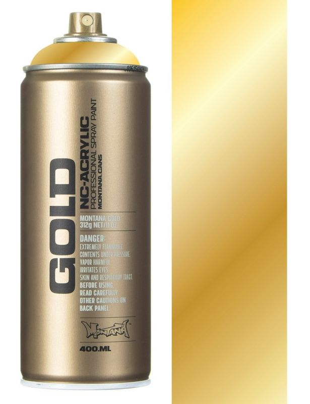 Montana GOLD 400 ml - Goldrchrome