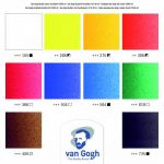 Sada akrylových barev Van Gogh 10x40ml s příslušenstvím.