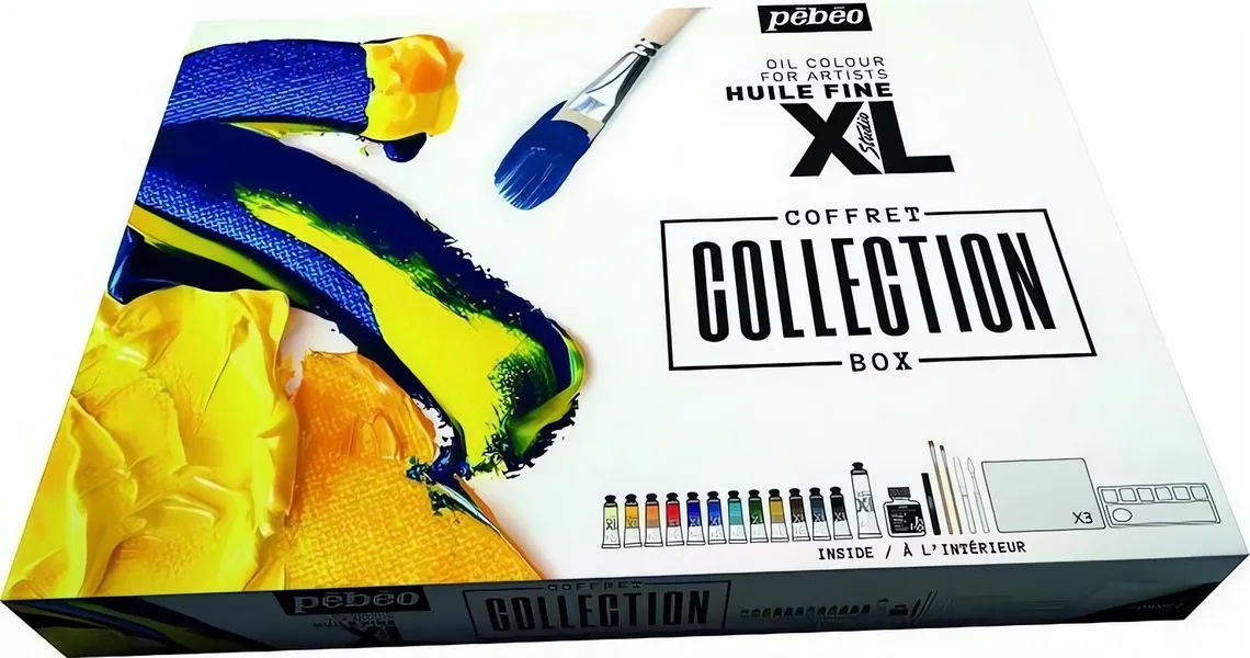 Studio XL sada olejové barvy Collection box Pebeo